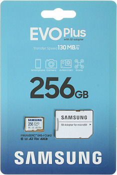 Samsung EVO Plus 256GB microSDXC UHS-I (MB-MC256SA/CN) Samsung EVO Plus 256GB microSDXC UHS-I (MB-MC256SA/CN)