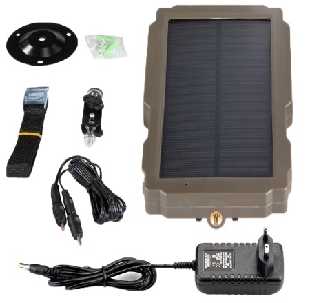 Suntek SP-02 Solar panel with Li-ion battery 2500mAh