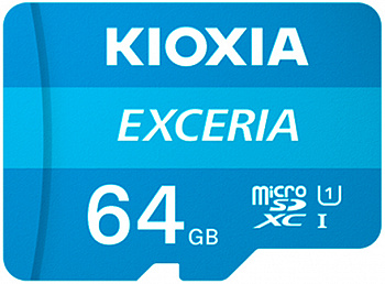 KIOXIA EXCERIA ExtremeSpeed microSDXC UHS-I 64 GB U1 (LMEX1L064GC4) KIOXIA EXCERIA ExtremeSpeed microSDXC UHS-I 64 GB U1 (LMEX1L064GC4)